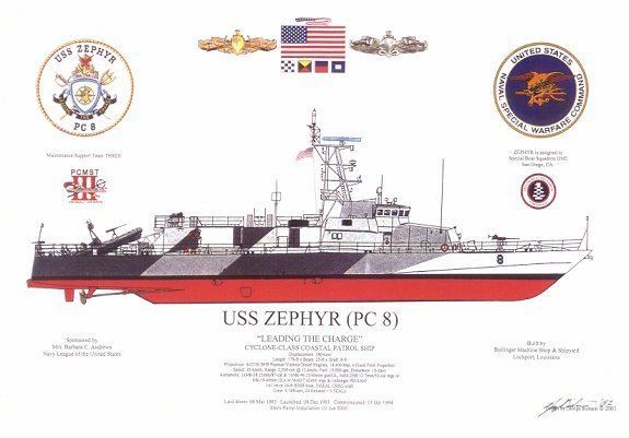 USS Zephyr USS Zephyr PC8