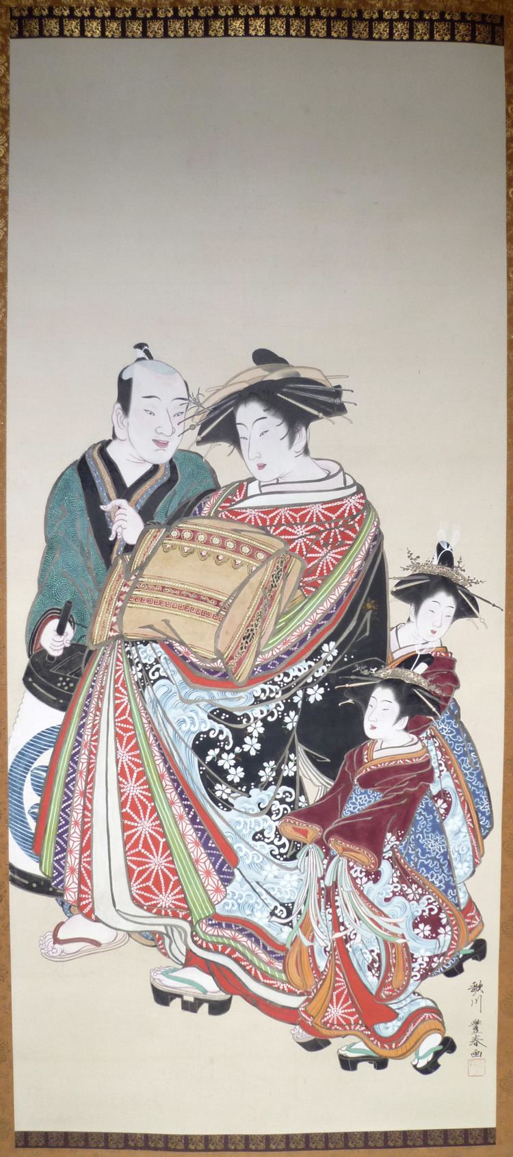 Utagawa Toyoharu Utagawa TOYOHARU 17351814 JapanesePrintsLondon