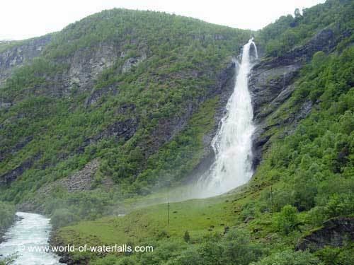 Utladalen Vettisfossen and the Utladalen Waterfalls Ardal Sogn og Fjordane