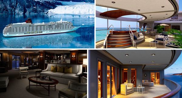 Utopia (cruise ship) The Most Luxurious Residential Cruise Liners in the World