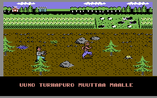 Uuno Turhapuro muuttaa maalle (video game) Lemon Commodore 64 C64 Games Reviews amp Music