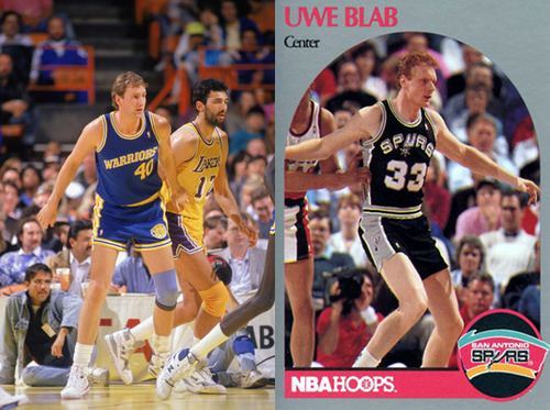 Uwe Blab The Spurs and Warriors Swap Chris Welp and Uwe NBA Trades