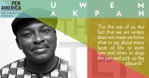 Uwem Akpan The PEN Ten with Uwem Akpan PEN America