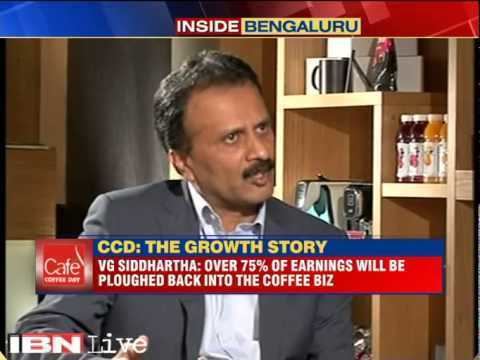 V. G. Siddhartha Inside Bengaluru VG Siddhartha talks about CCDs growth story