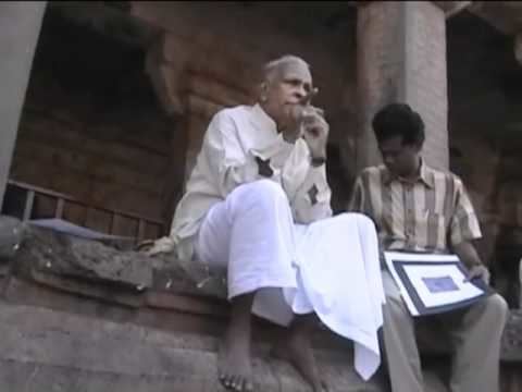 V. Ganapati Sthapati Dr V Ganapathi Sthapati at Brihadeeswara Temple Pt 1