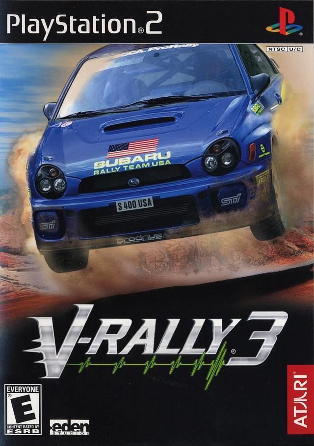 V-Rally 3 VRally 3 Box Shot for PlayStation 2 GameFAQs