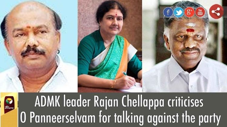 V. V. Rajan Chellappa ADMK leader Rajan Chellappa Criticises O Panneerselvam allegations
