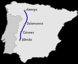 Vía de la Plata Va de la Plata Wikipedia