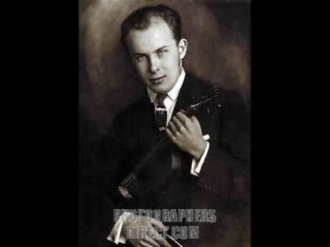 Váša Příhoda Vasa Prihoda Paganini Nel cor piu 1938 YouTube