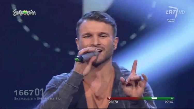 Vaidas Baumila Vaidas Baumila Attention Lithuania in the Eurovision Song