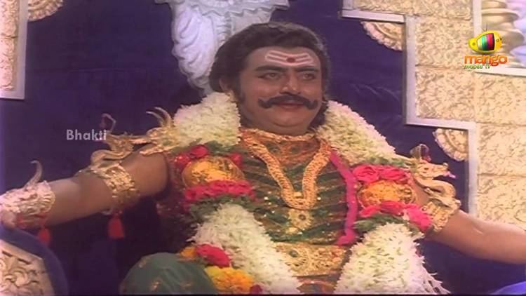 Vajramuni Sri Devi Mookambika Movie Scenes Kaumasura crowned as