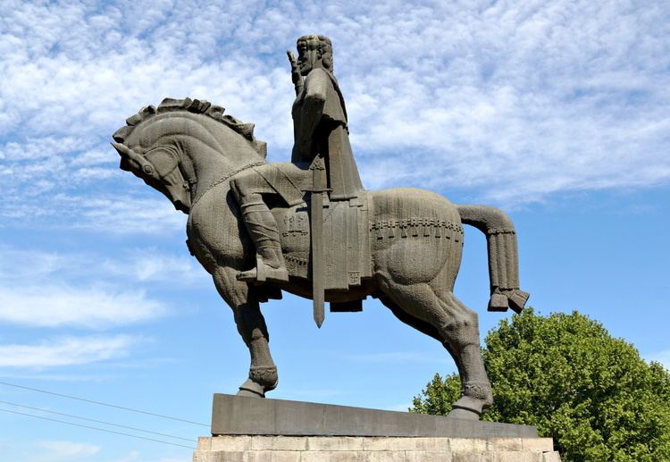 Vakhtang I of Iberia FileTbilisi Statue of Georgian King Vakhtang I of Iberia IMG 8851