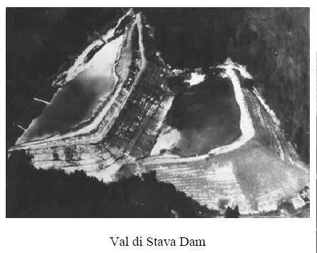 Val di Stava dam collapse Val di Stava Dam Collapse Saving1339s Weblog