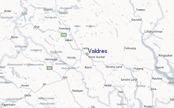 Valdres Valdres Ski Resort Guide Location Map Valdres ski holiday