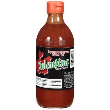 Valentina (hot sauce) Trappeys Spicy Hot Cayenne Pepper Sauce 6 oz Walmartcom