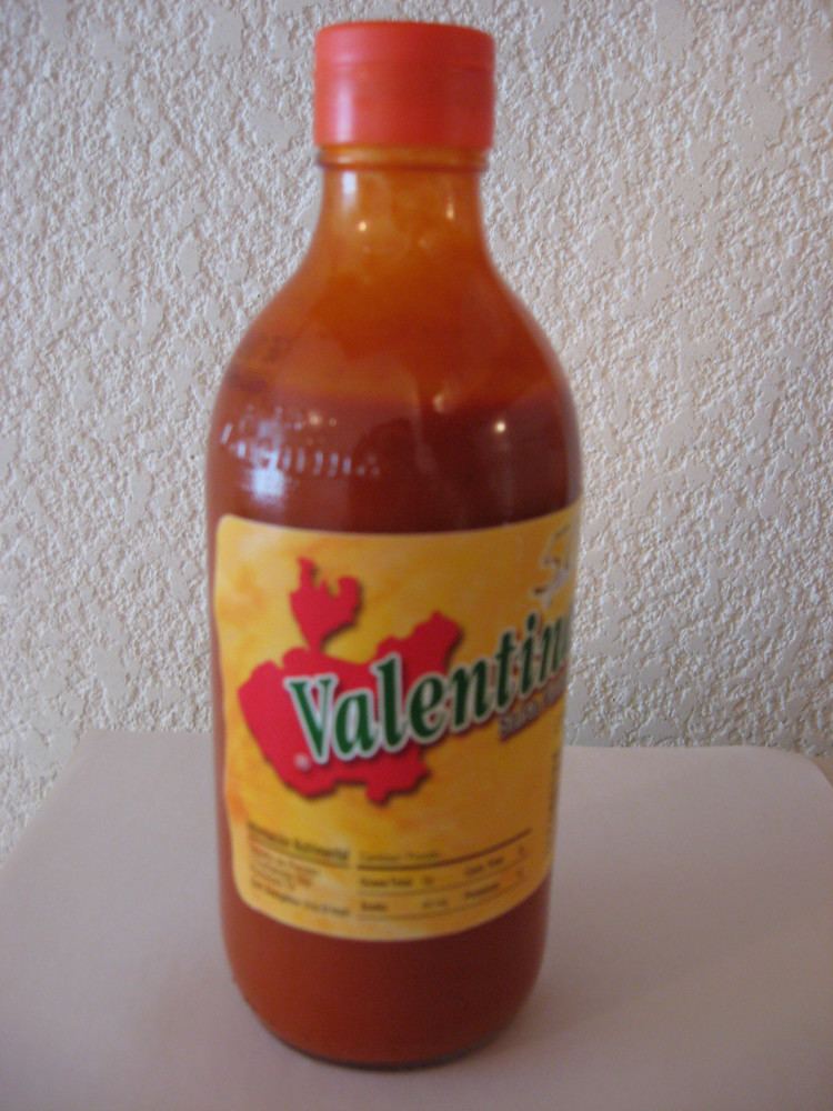 Valentina (hot sauce) httpsuploadwikimediaorgwikipediacommons00