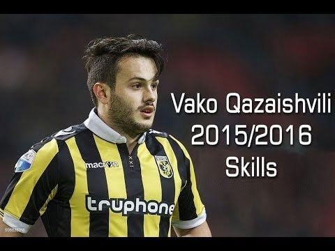 Valeri Qazaishvili Vako Qazaishvili Amazing Skills Goals 201516 Vitesse