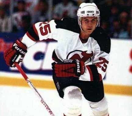 Valeri Zelepukin 199697 Valeri Zelepukin New Jersey Devils Game Worn