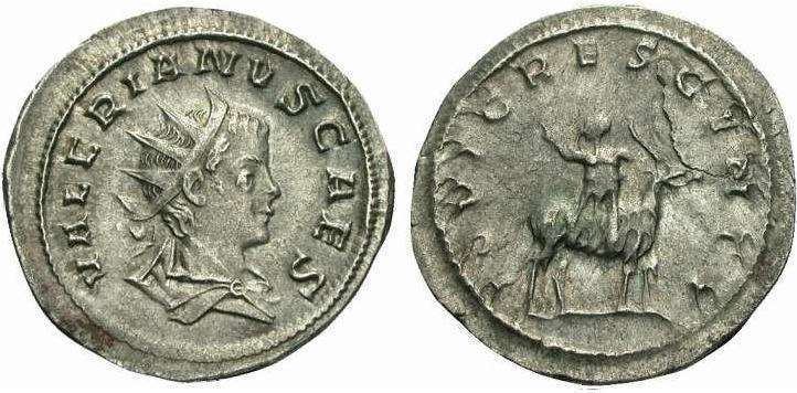 Valerian II Valerian II Roman Imperial Coins of at WildWindscom
