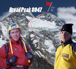 Valery Babanov Broad Peak new route by Valery Babanov and Victor Afanasiev