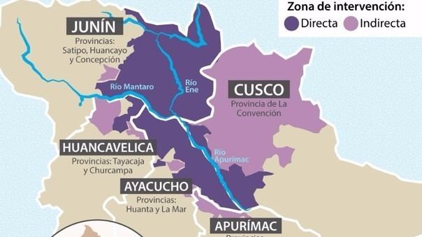 Valle de los Ríos Apurímac, Ene y Mantaro Qu sucede en el VRAEM y por qu es una zona tan complicada