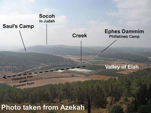 Valley of Elah Valley of Elah David verse Goliath