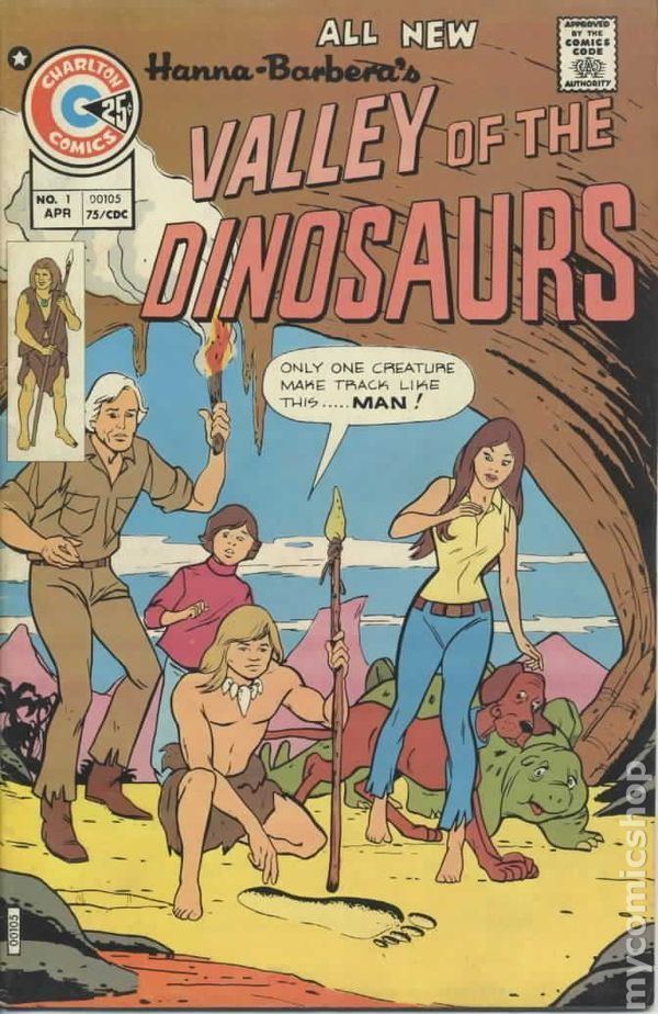 Valley of the Dinosaurs Valley of the Dinosaurs 1975 Charlton comic books