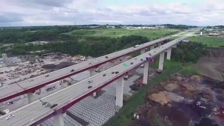 Valley View Bridge Valleyview Bridge I480 Dji phantom 3 pro YouTube