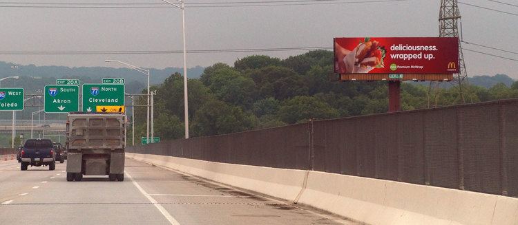 Valley View Bridge I480 Valley View Bridge NL FE 22 Cleveland Outdoor Advertising