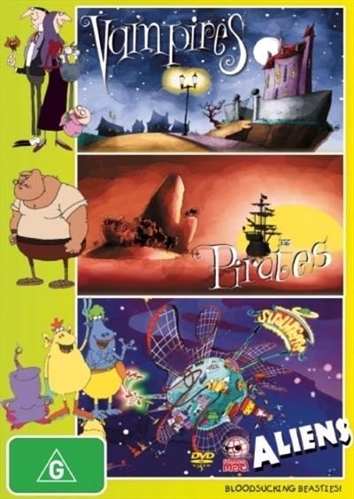 Vampires, Pirates & Aliens Vampires Pirates and Aliens Vol 01 Animated DVD Sanity