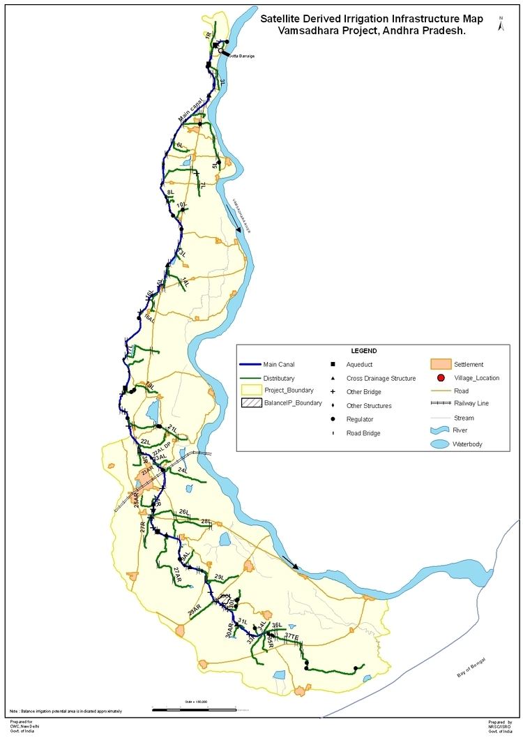 Vamsadhara River Vamsadhara Stage I Major Irrigation Project JI00053