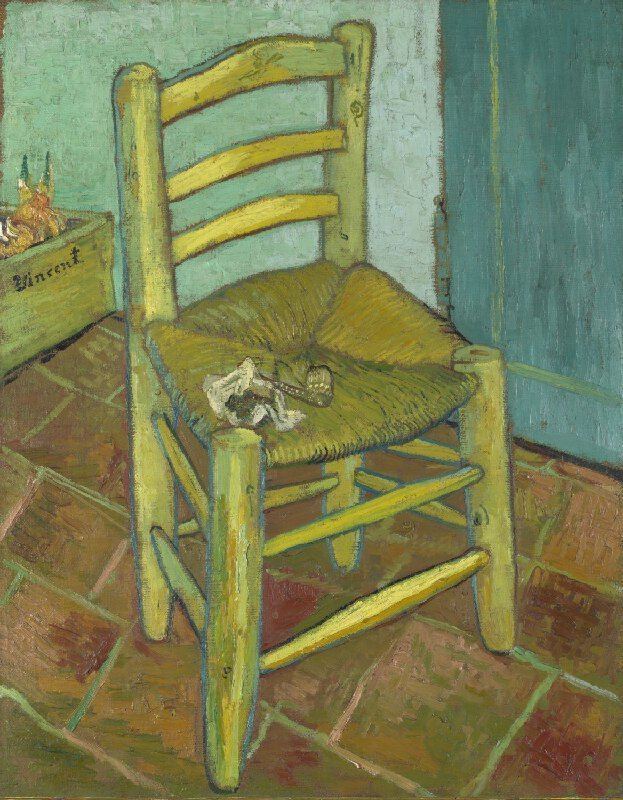 Van Gogh's Chair Vincent van Gogh Van Gogh39s Chair NG3862 National Gallery London