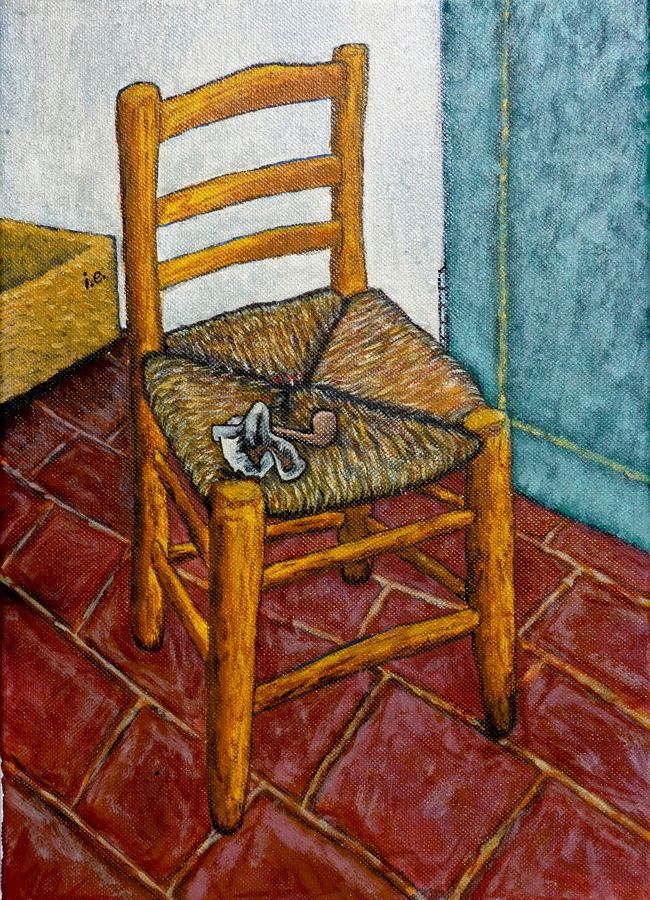 Van Gogh's Chair Van Gogh39s Chair by snowflakeinthesea on DeviantArt