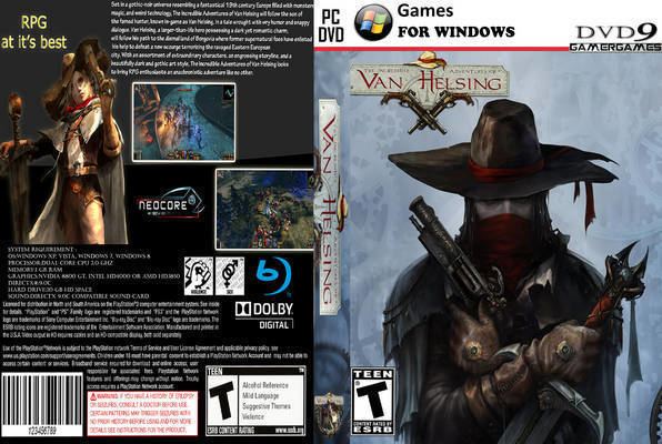 Van Helsing (video game) wwwcoversresourcecomcoversTheIncredibleAdven