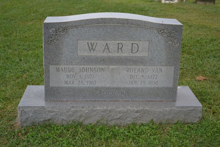 Van Ward Roland Van Ward 1872 1930 Find A Grave Memorial