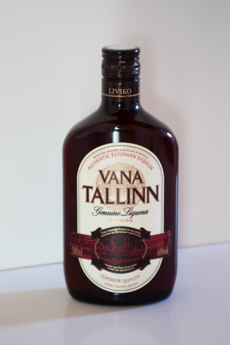 Vana Tallinn Vana Tallinn Rum and orange The sweetness and flavours disguise