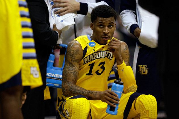 Vander Blue Vander Blue entering the draft hurts Marquette39s chances