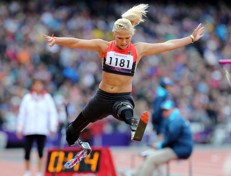 Vanessa Low Vanessa Low GER competes in the women39s long jump F4244 final