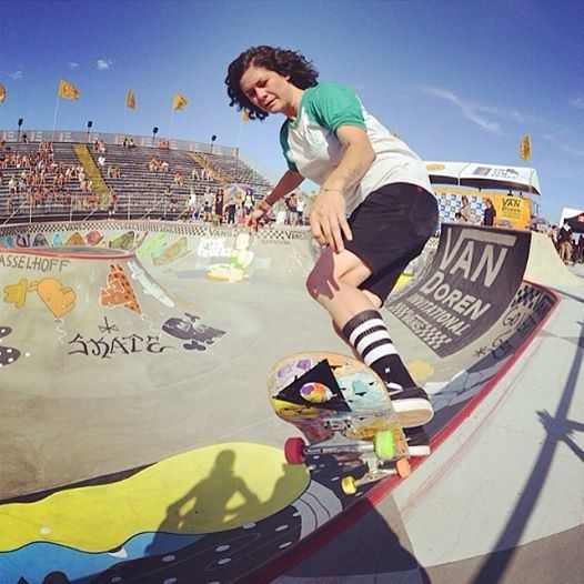 Vanessa Torres Vanessa Torres at US Open Today Meow Skateboards