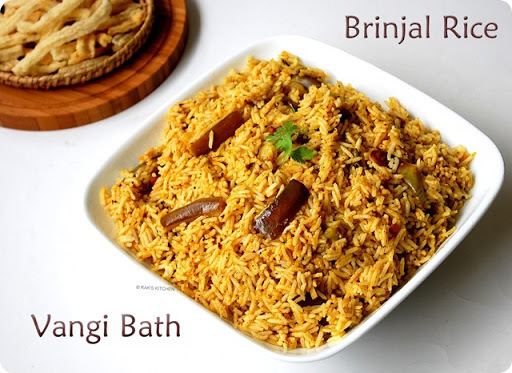 Vangibath Vangi bath Brinjal rice Vaangi bhaatANGI BATH BRINJAL RICE