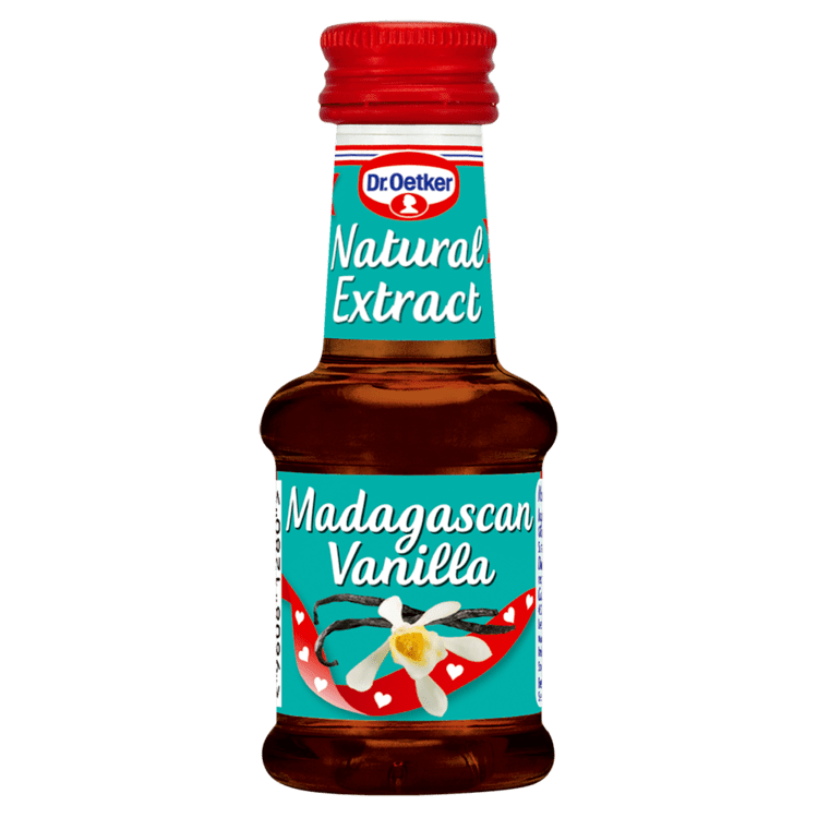 Vanilla extract Dr Oetker Natural Flavours and Extracts have a new and improved