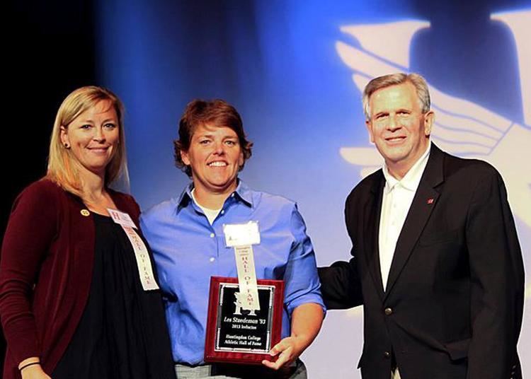 Vann Stuedeman Stuedeman inducted into NFCA Hall of Fame Huntingdon
