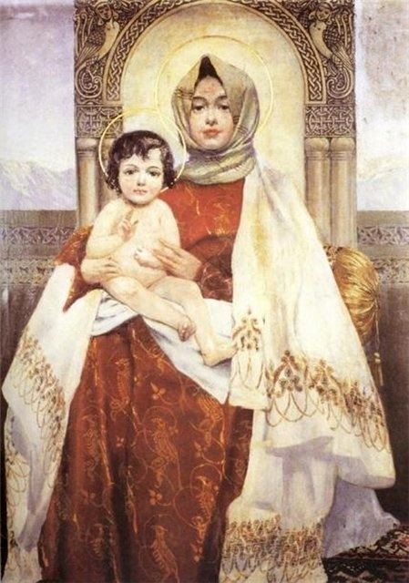 Vardges Sureniants Vardges Surenyants quotMadonna with childquotArmenian Madonna