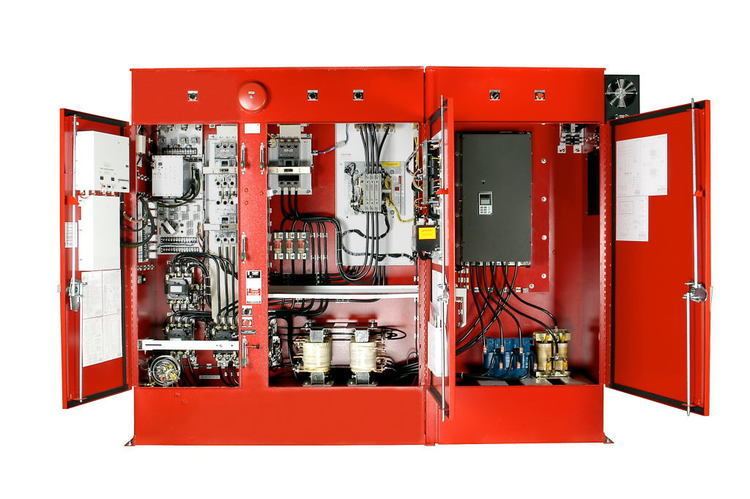 Variable speed fire pump controller