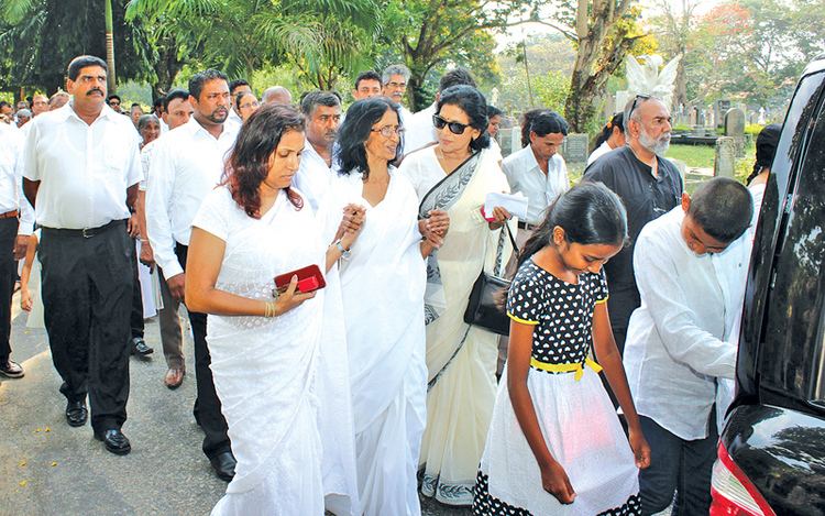 Vasantha Obeysekera Vasantha Obeysekeras final journey Daily News