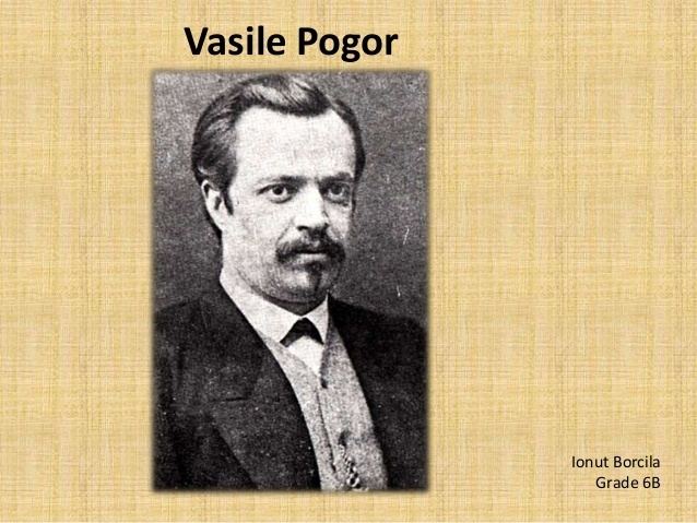Vasile Pogor Vasile Pogor