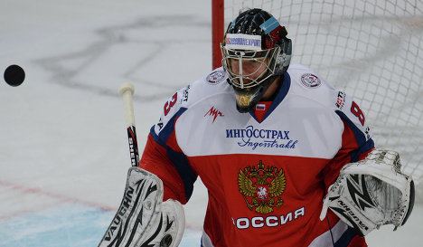 Vasily Koshechkin Hockey Koshechkin Gets Nod for RussiaFinland Hockey