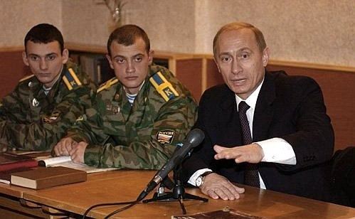 Vasily Margelov President Vladimir Putin visited the Ryazan Paratrooper Institute