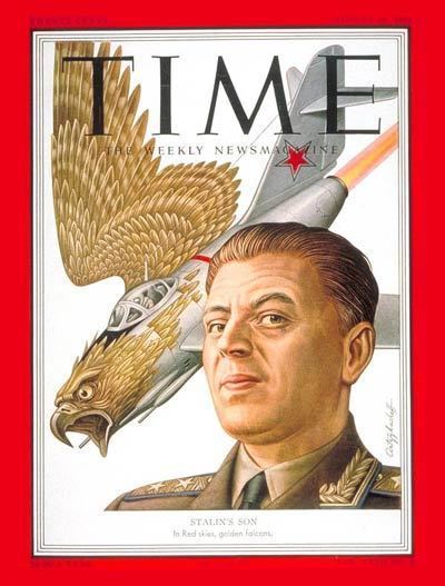 Vasily Stalin TIME Magazine Cover Lt Gen Vasily Stalin Aug 20