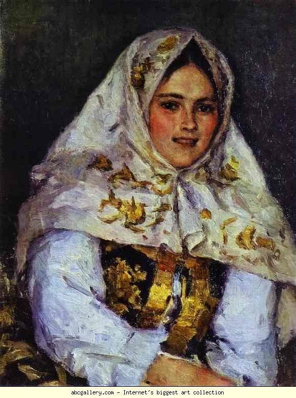 Vasily Surikov Vasily Surikov Siberian Beauty Portrait of Ye A